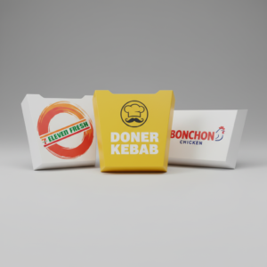 Custom Printed Paper Food Trays